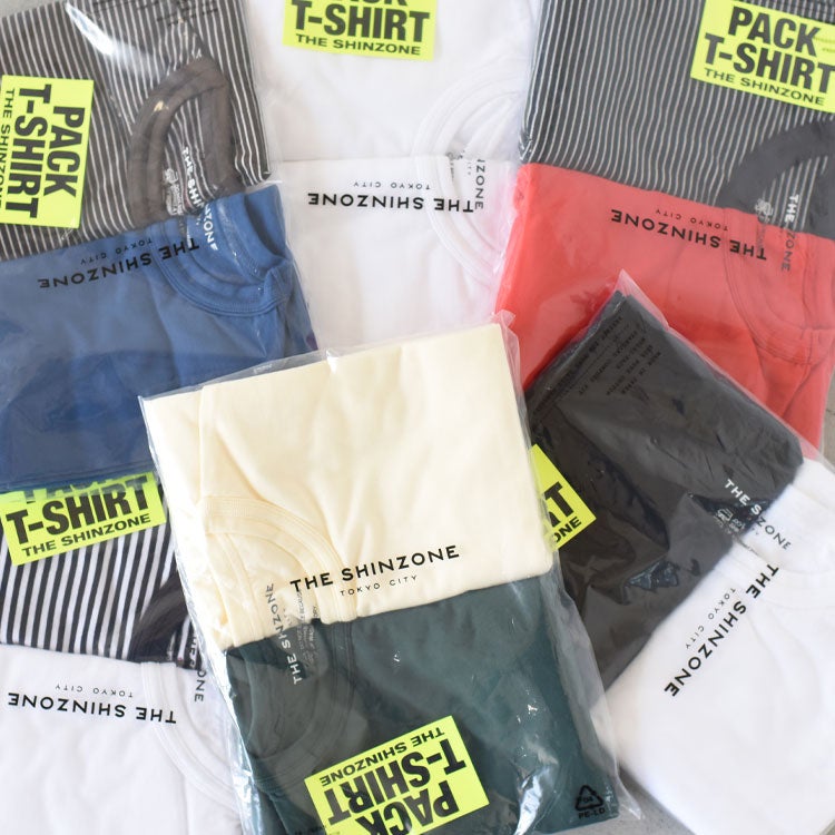 THE SHINZONE(ザ シンゾーン)/PACK TEE パックTシャツ