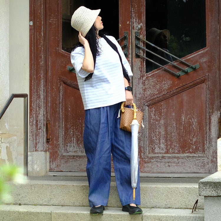 SAINT JAMES(セントジェームス)/ウエッソンルーズ ドロップショルダー 半袖