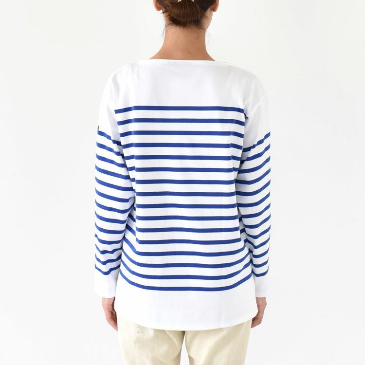 SALE 30％OFF】NAVAL ナヴァルパネルボーダー長袖Tシャツ/SAINT JAMES