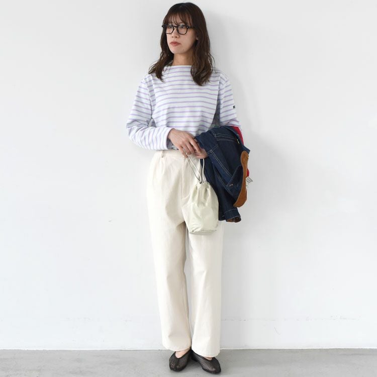 SAINTJAMES(セントジェームス)/OUESSANTウエッソン長袖Tシャツボーダー【2022秋冬】