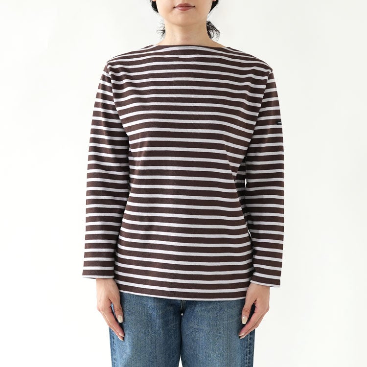 SAINTJAMES(セントジェームス)/OUESSANTウエッソン長袖Tシャツボーダー【2022秋冬】