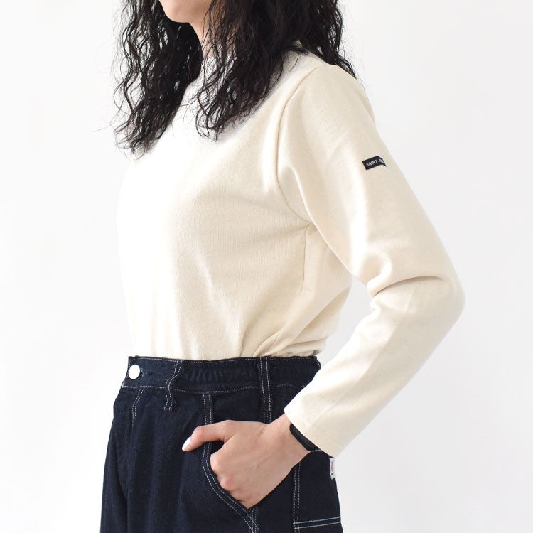 SAINT JAMES(セントジェームス)/OUESSANT ウエッソン 無地 長袖Tシャツ