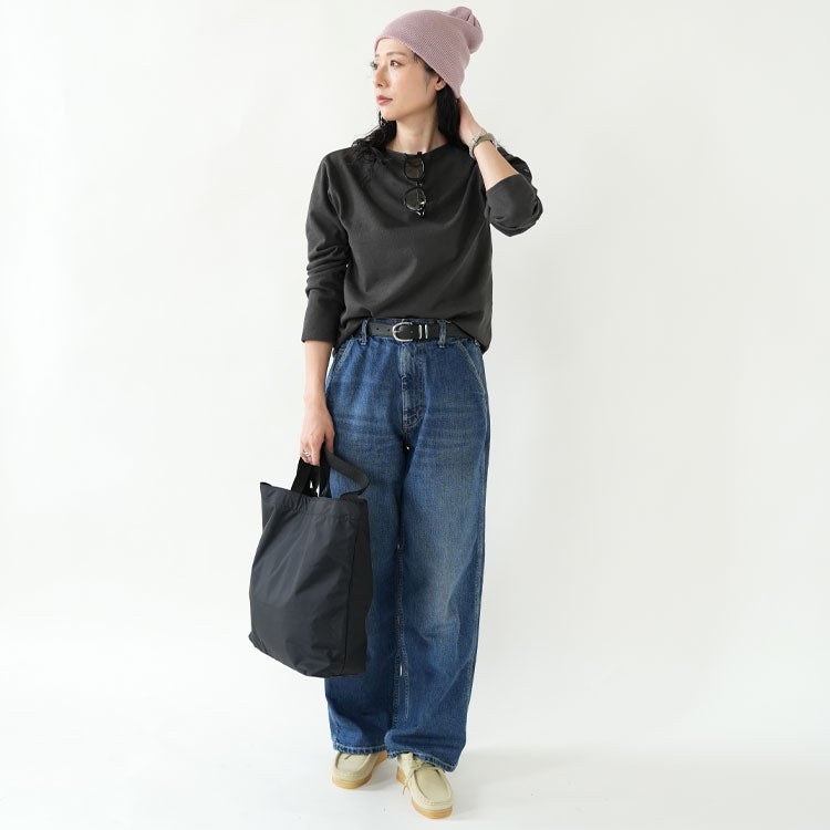 SAINT JAMES(セントジェームス)/OUESSANT ウエッソン 無地 長袖Tシャツ