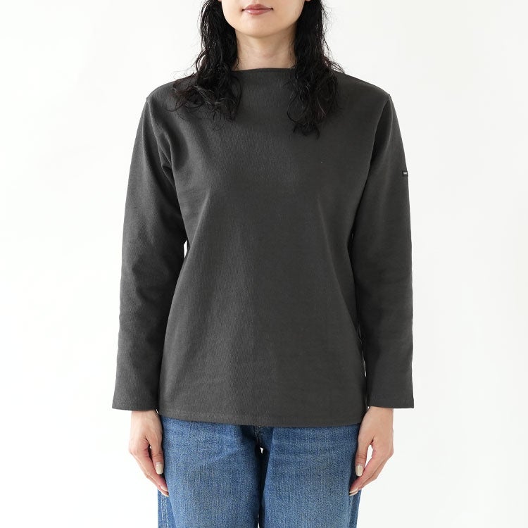 SAINT JAMES(セントジェームス)/OUESSANT ウエッソン 無地 長袖Tシャツ