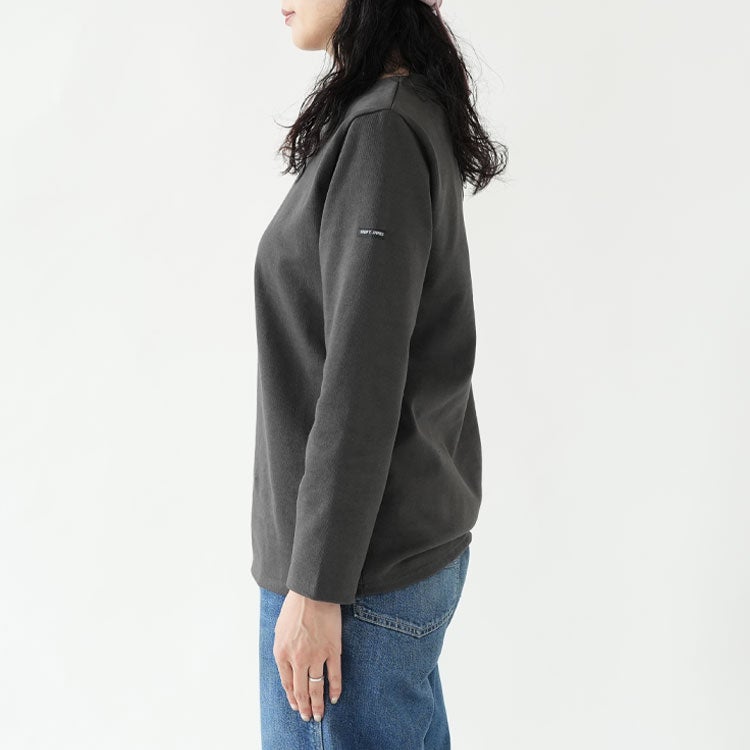SAINT JAMES(セントジェームス)/OUESSANT ウエッソン 無地 長袖Tシャツ