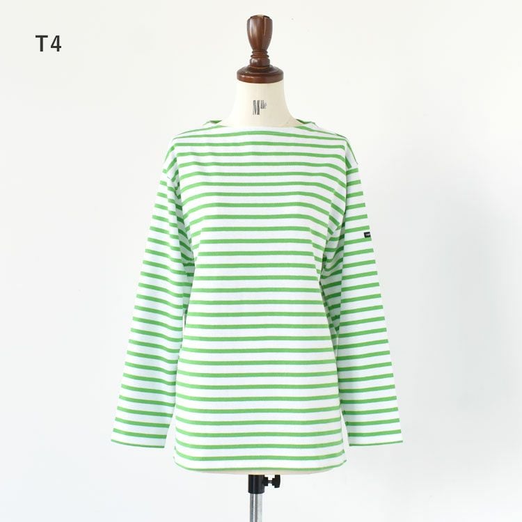 SAINT JAMES(セントジェームス)/OUESSANT ウエッソン 無地 長袖Tシャツ