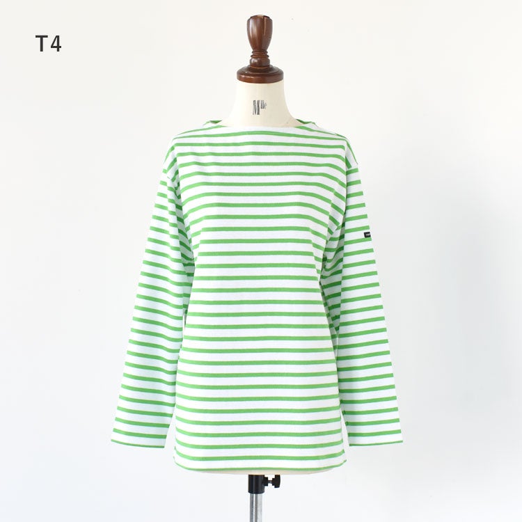 SAINT JAMES(セントジェームス)/OUESSANT ウエッソン 無地 長袖Tシャツ