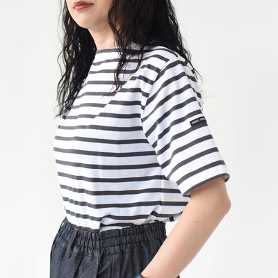 SAINT JAMES(セントジェームス)/PIRIAC ピリアックボーダー半袖Tシャツ【ネコポス1点まで可能】