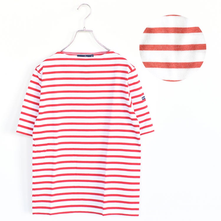 SAINT JAMES(セントジェームス)/PIRIAC ピリアックボーダー半袖Tシャツ【ネコポス1点まで可能】