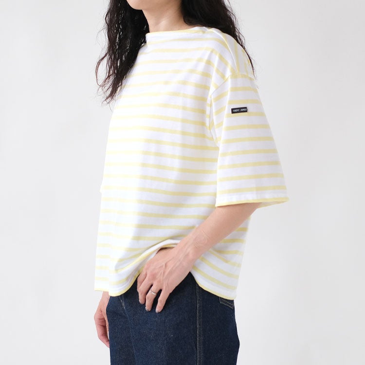 SAINTJAMES(セントジェームス)/ウエッソンルーズドロップショルダー半袖【2022春夏】【ネコポス1点まで可能】