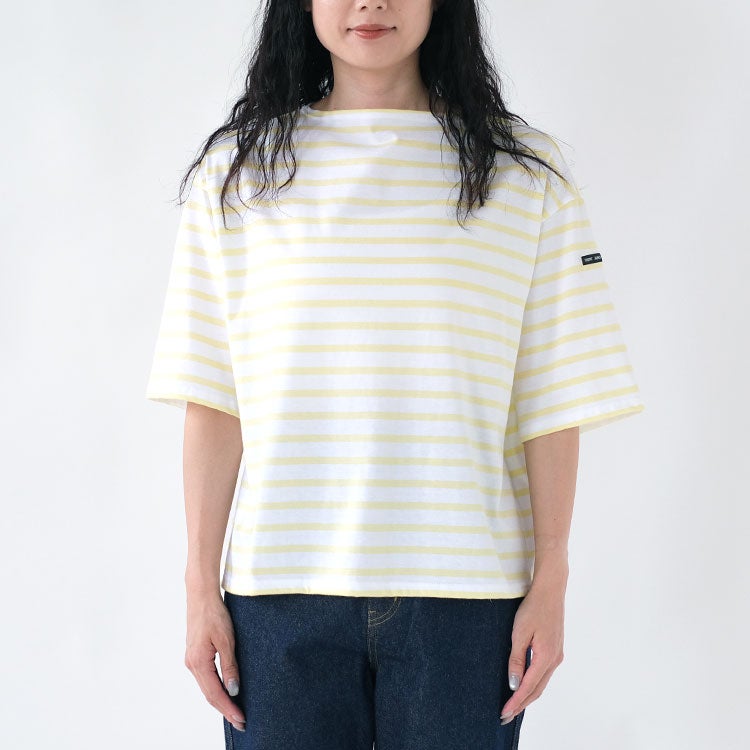 SAINTJAMES(セントジェームス)/ウエッソンルーズドロップショルダー半袖【2022春夏】【ネコポス1点まで可能】