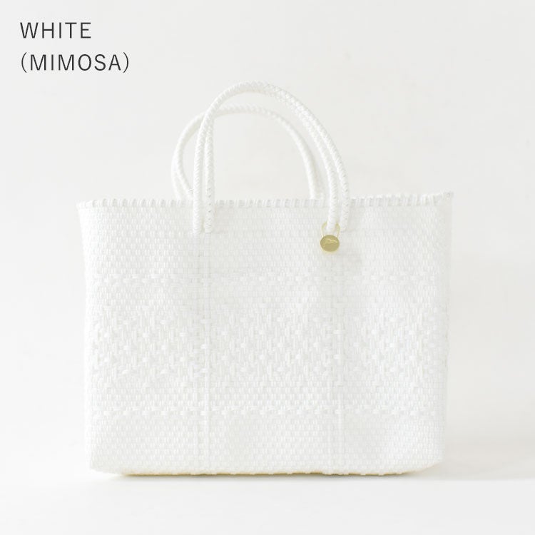 Letra メルカドバッグ 白 Mサイズ　マルシェバッグ＆ミニバッグ MERCADO BAG - ROMBO - White (XS) | Letra｜レトラ公式通販