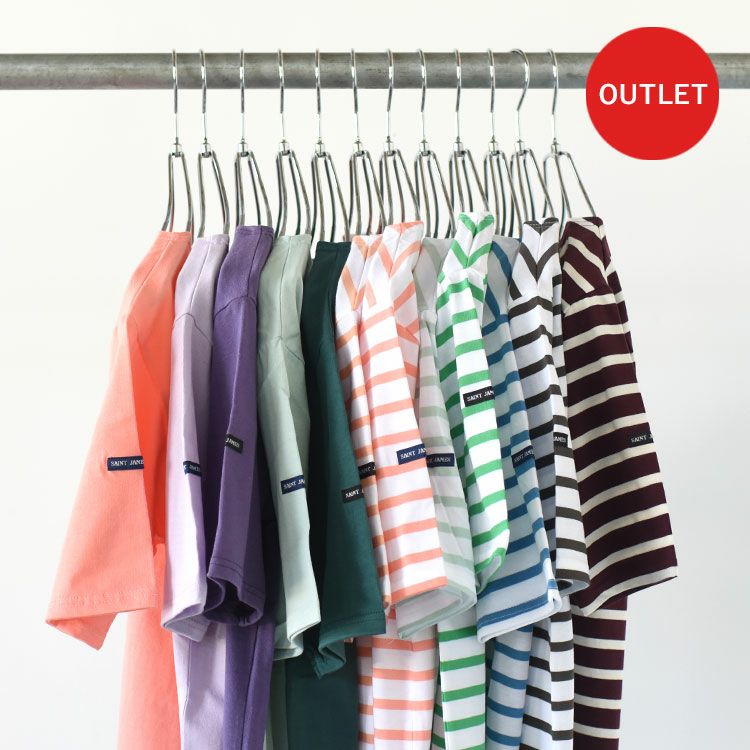 SAINTJAMES(セントジェームス)/PIRIACピリアック半袖Tシャツレディース/メンズ/セントジェームスピリアック/セントジェームス半袖/ボーダー/PIRIACADIVERS【ネコポス1点まで可能】