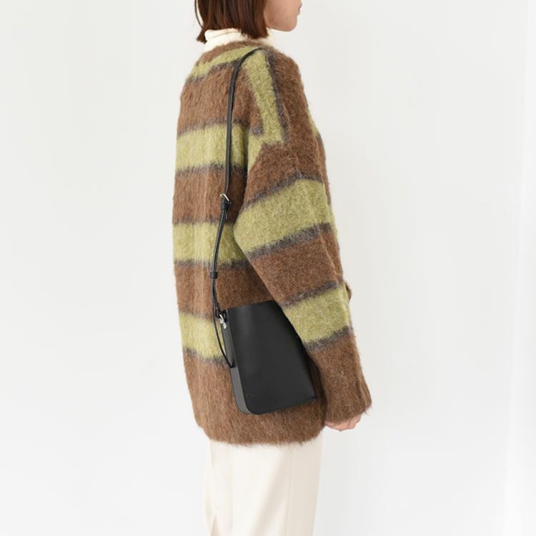 EDROBERTJUDSON(エドロバートジャドソン)/BOXSTITCHSHOULDERPOUCHボックスステッチショルダーポーチ【2022秋冬】