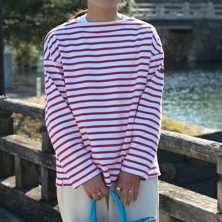 OUESSANT LOOSE ウエッソンルーズ長袖ドロップショルダー