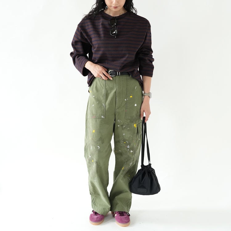 OUESSANT LOOSE ウエッソンルーズ長袖ドロップショルダー