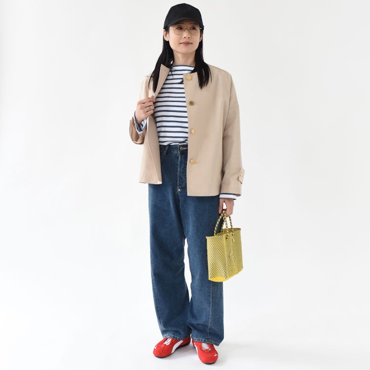OUESSANT LOOSE ウエッソンルーズ長袖ドロップショルダー/SAINT JAMES