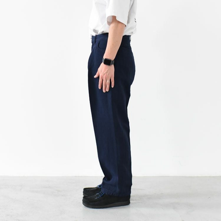 SALE 70％OFF】Two-tuck Wide Tapered Pants ツータックワイド