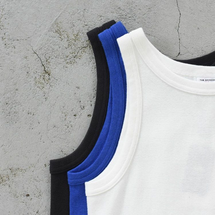 CIRCULAR RIB TANKTOP サーキュラーリブタンクトップ