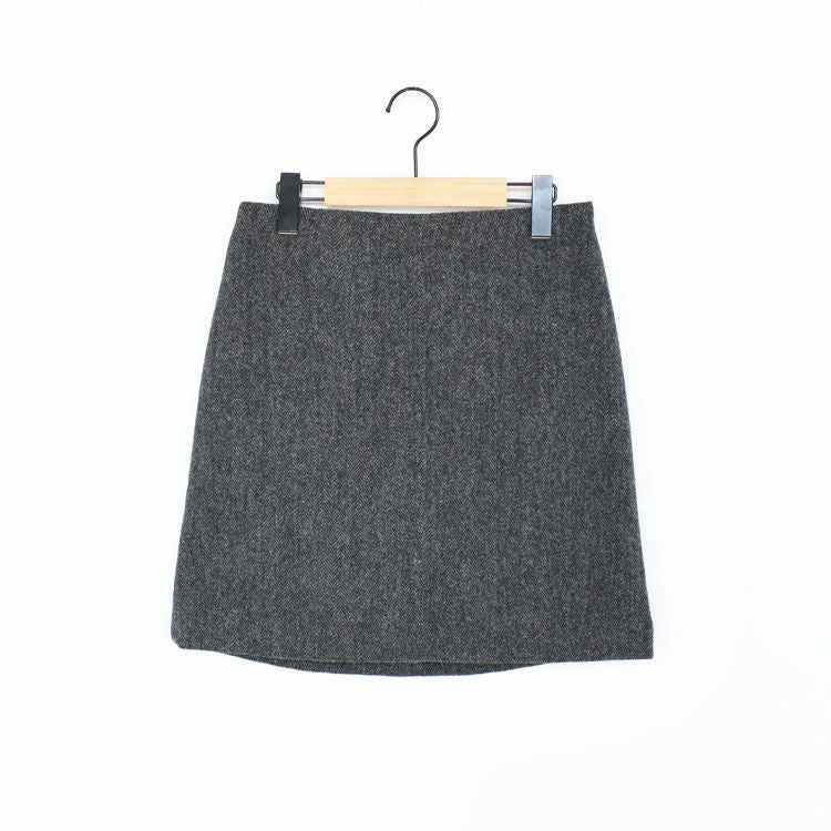 THE SHINZONE | ヘリンボーン ミニスカート WOMEN SALE 35％OFF】HERRINGBONE MINI SKIRT ヘリンボーンミニスカート/THE