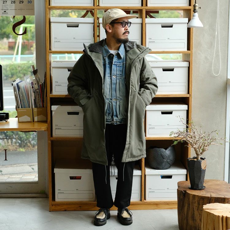 SALE 40％OFF】HEATING HOODED COAT ヒーティングフードコート/LANTERN