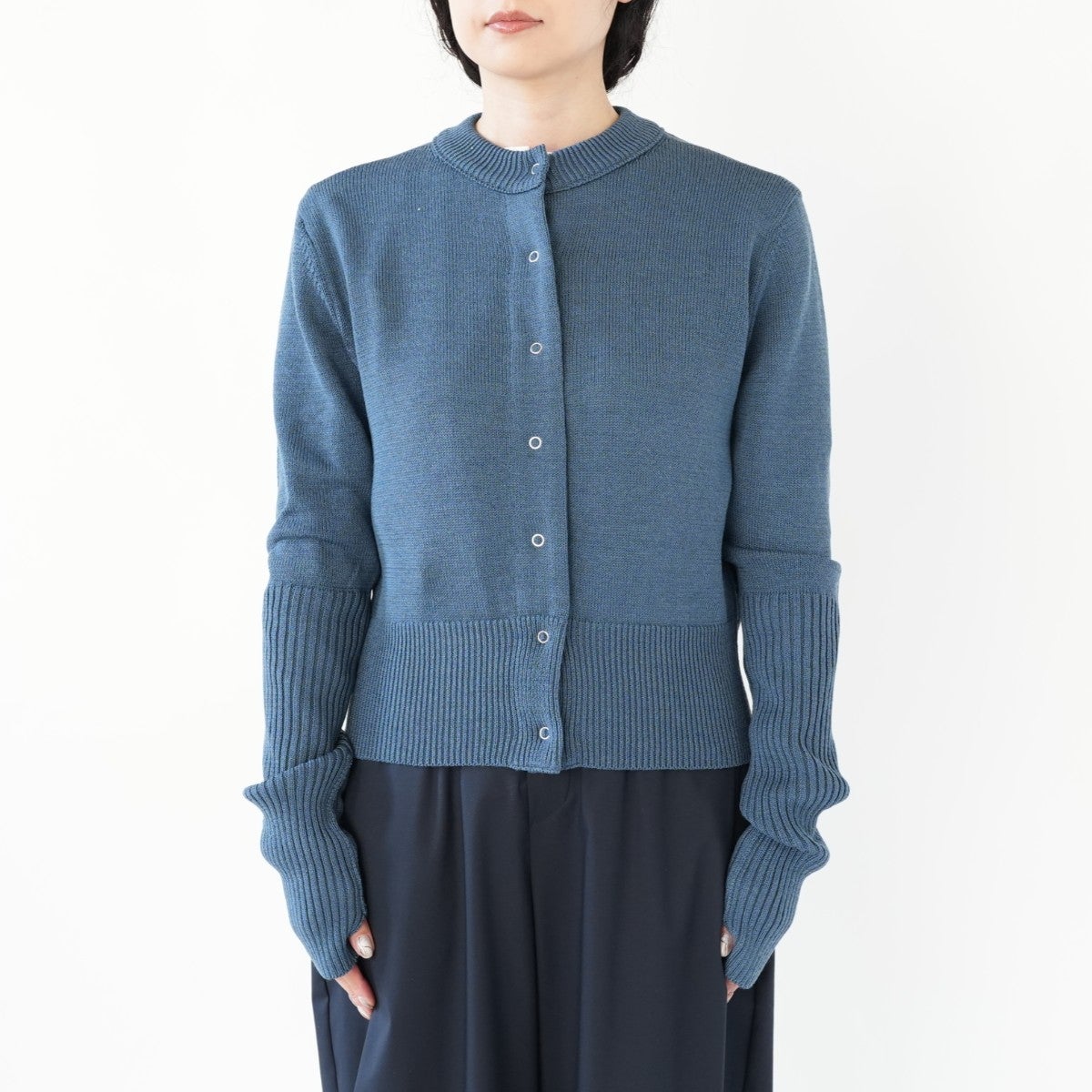 LONG RIB CARDIGAN ロングリブカーディガン