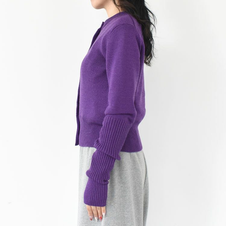 LONG RIB CARDIGAN ロングリブカーディガン