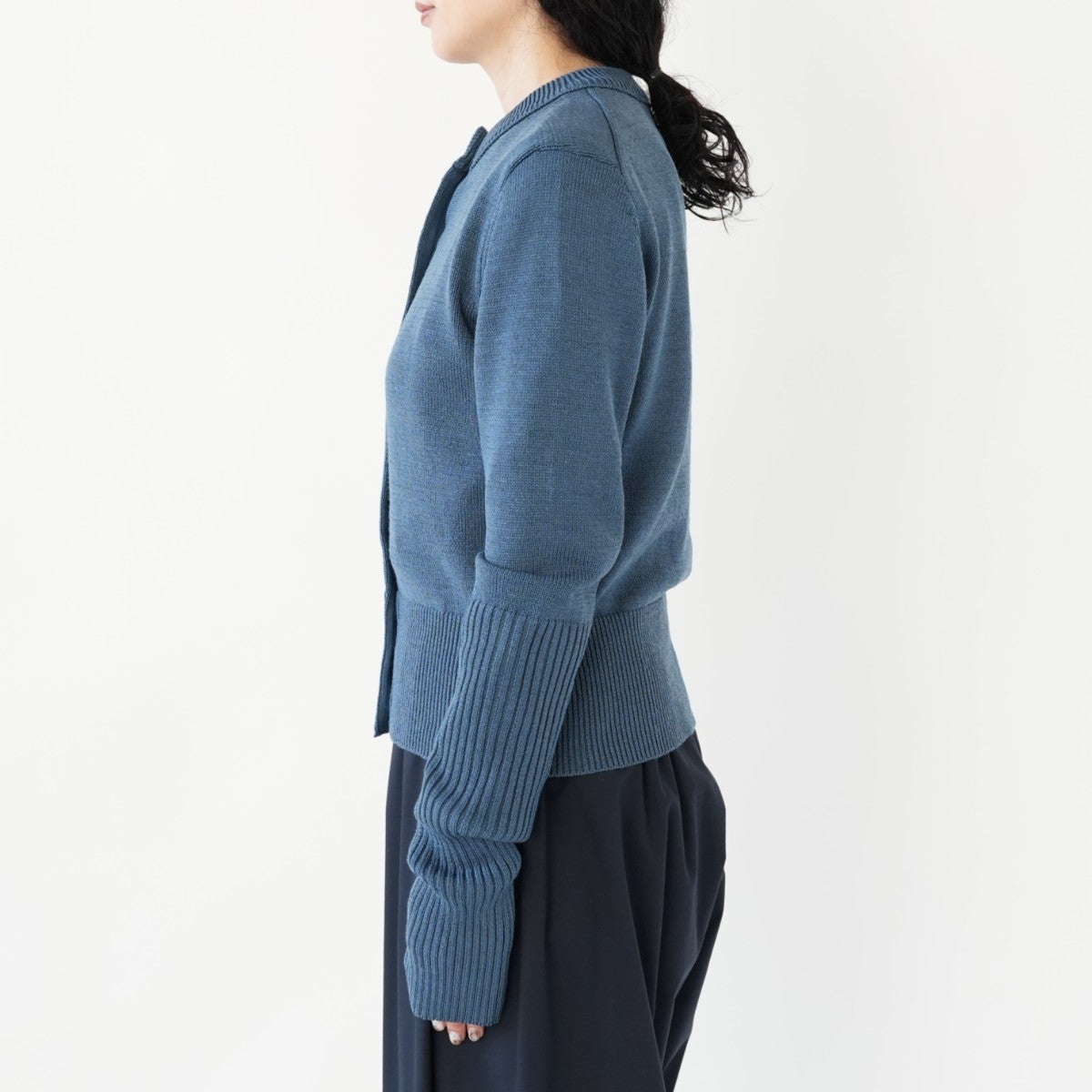 LONG RIB CARDIGAN ロングリブカーディガン