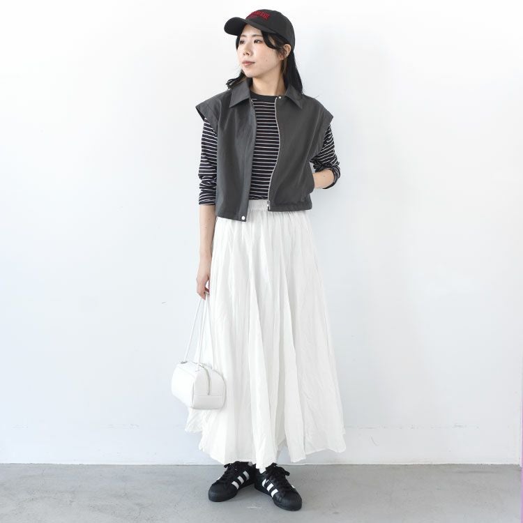 SALE 20％OFF】volume flare SK ボリュームフレアスカート/3-260010