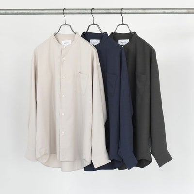 COMFORT BAND L/S SHIRT コンフォートバンドロングスリーブシャツ