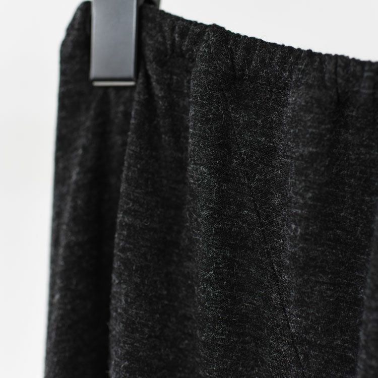 viscose & silk jersey flared midi skirt フレアミディスカート