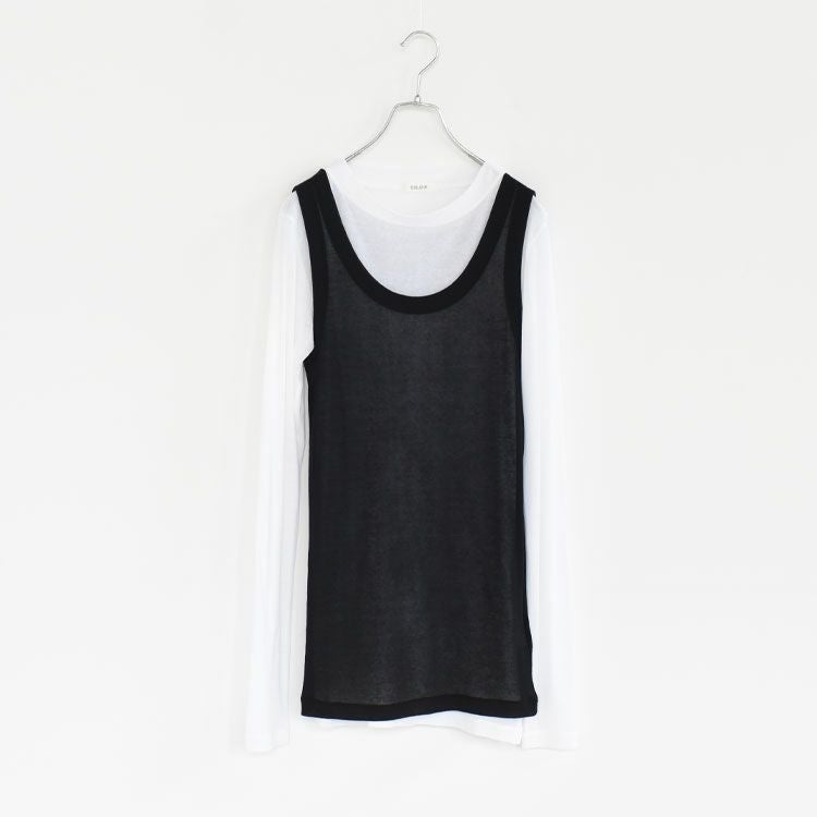 SALE 30％OFF】LAYERED TOP レイヤードトップス/ESLOW（エスロー