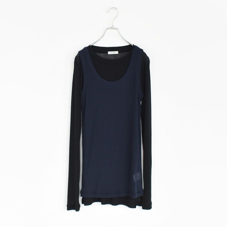 SALE 30％OFF】LAYERED TOP レイヤードトップス/ESLOW（エスロー