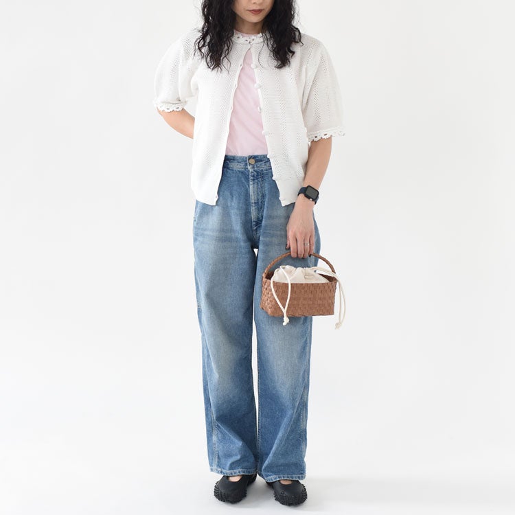 HIGH TWIST COTTON SLEEVELESS ハイツイストコットン スリーブレス