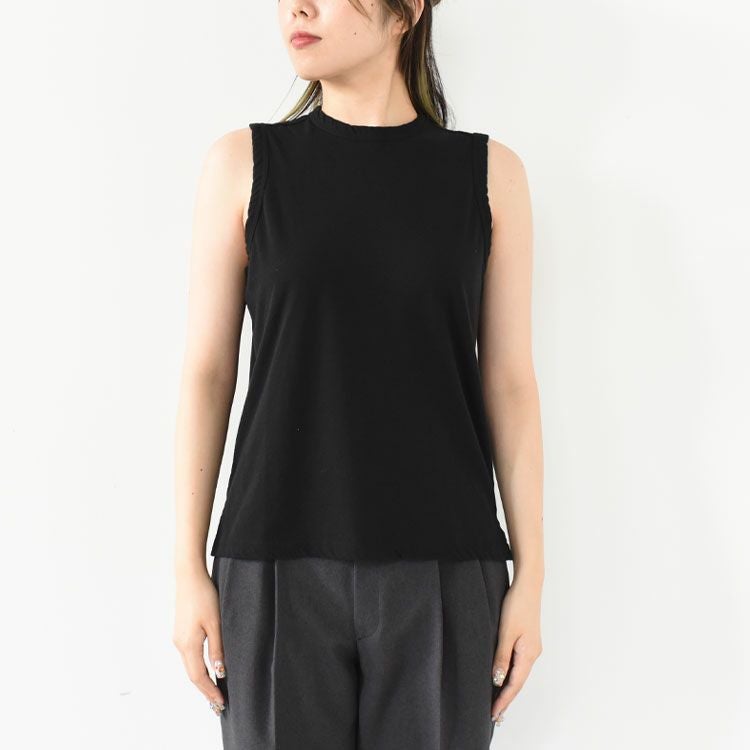 HIGH TWIST COTTON SLEEVELESS ハイツイストコットン スリーブレス/THE