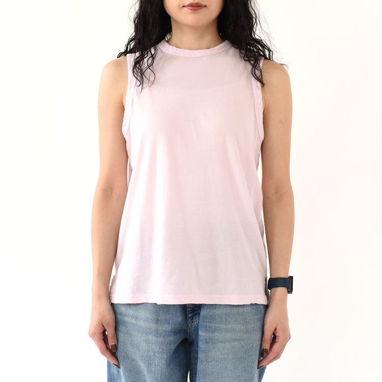 HIGH TWIST COTTON SLEEVELESS ハイツイストコットン スリーブレス