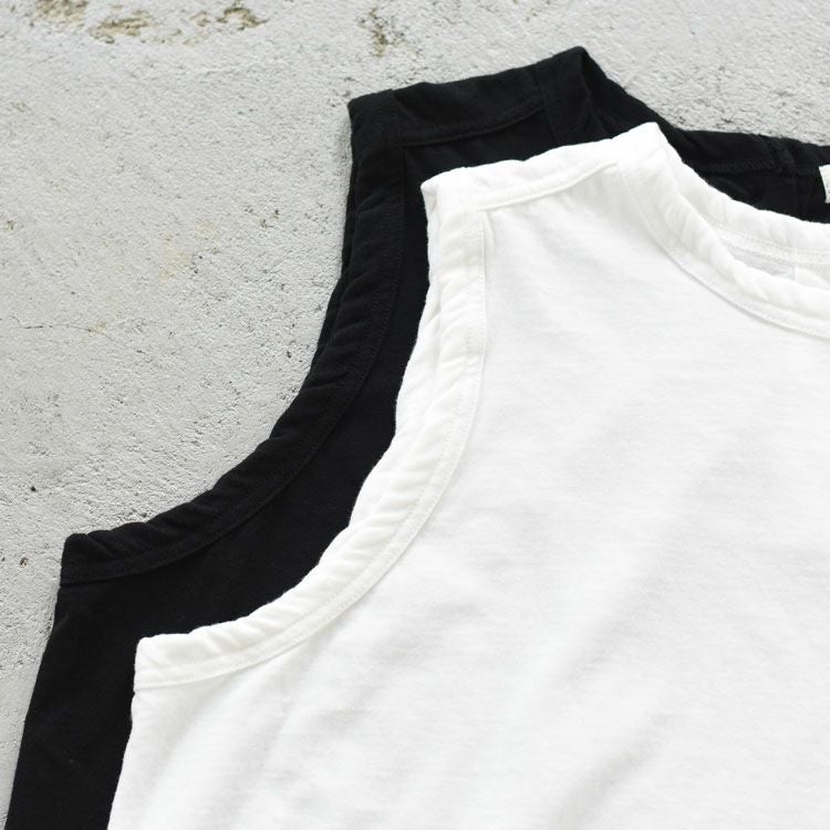 HIGH TWIST COTTON SLEEVELESS ハイツイストコットン スリーブレス