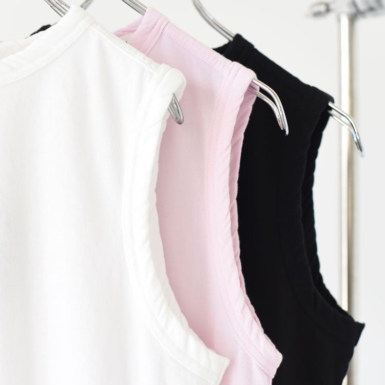 HIGH TWIST COTTON SLEEVELESS ハイツイストコットン スリーブレス