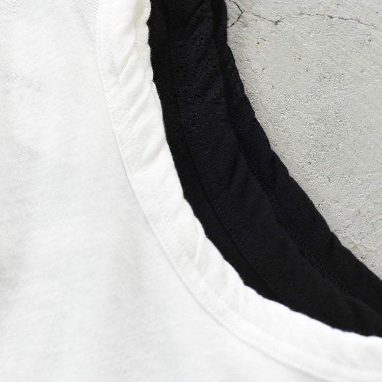 HIGH TWIST COTTON SLEEVELESS ハイツイストコットン スリーブレス
