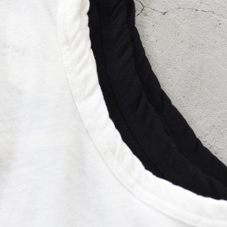 HIGH TWIST COTTON SLEEVELESS ハイツイストコットン スリーブレス