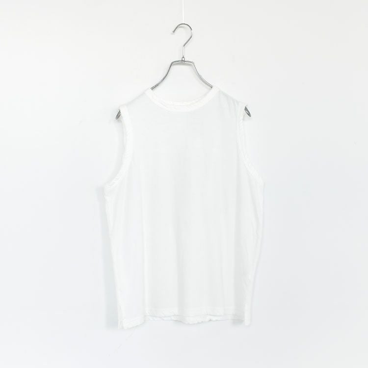 HIGH TWIST COTTON SLEEVELESS ハイツイストコットン スリーブレス