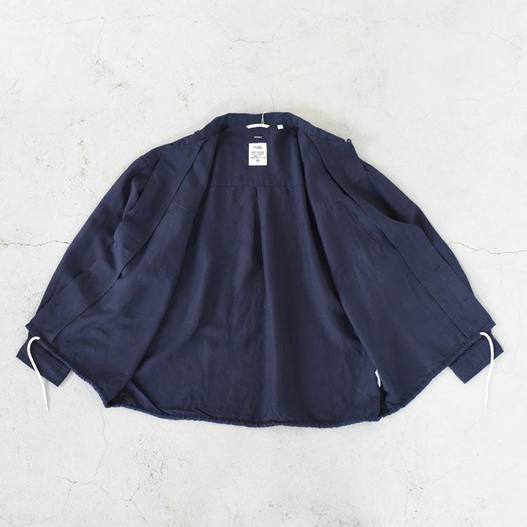SALE 30％OFF】Open Collar Cupra Hemp Shirt オープンカラーキュプラ