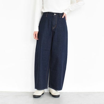 high waist wide denim ハイウエストワイドデニム