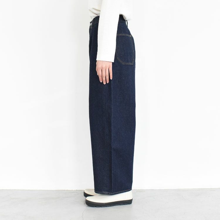 high waist wide denim ハイウエストワイドデニム