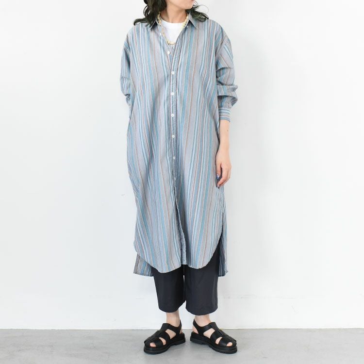 SALE 30％OFF】Button Down NP Striped Field Shirt Dress ボタン