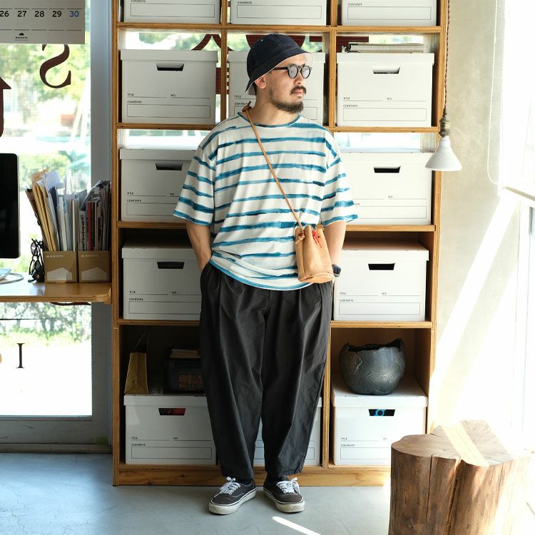 ARTIST BORDER T-SHIRT アーティストボーダーTシャツ/PORTER CLASSIC