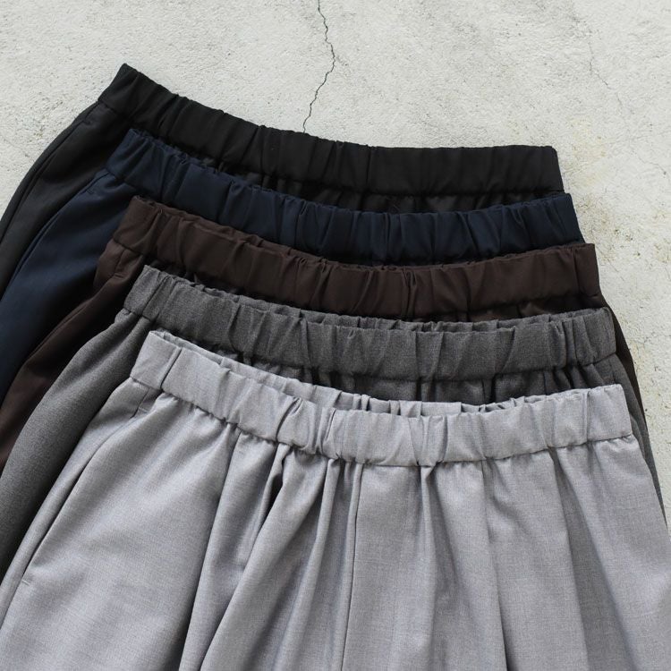 SALE 20％OFF】wide tuck PT ワイドタックパンツ/2-260051/mizuiro ind