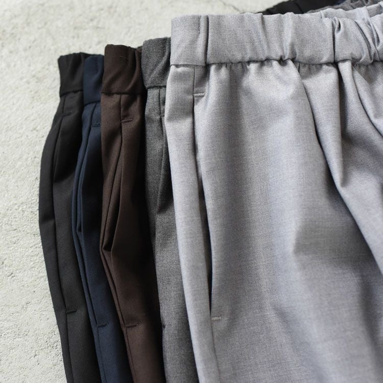 SALE 20％OFF】wide tuck PT ワイドタックパンツ/2-260051/mizuiro ind