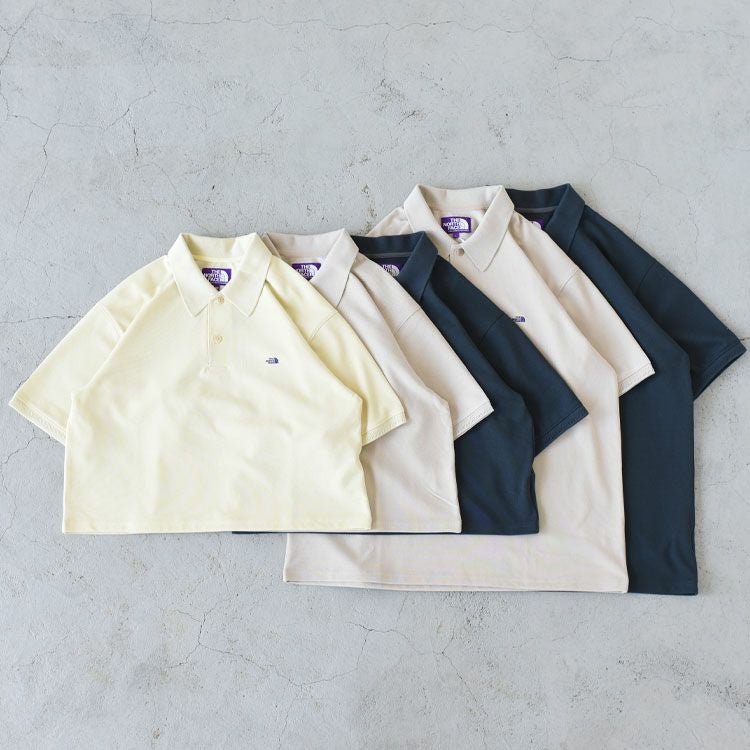 SALE 30％OFF】Moss Stitch Field Cropped Polo モスステッチ