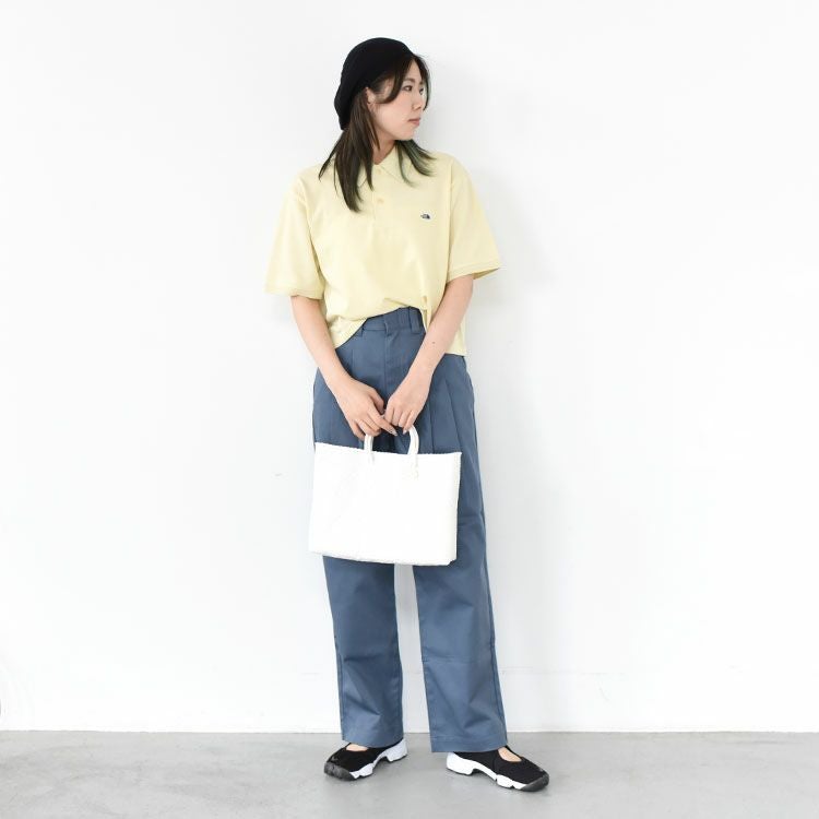 SALE 30％OFF】Moss Stitch Field Cropped Polo モスステッチ